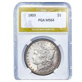 1903 Morgan Silver Dollar PGA MS64