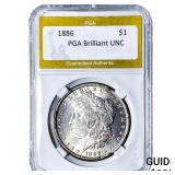 1886 Morgan Silver Dollar PGA BU