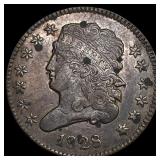 1828 Classic Head Half Cent CLOSELY  UNCIRCULATED
