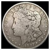 1921-D Morgan Silver Dollar LIGHTLY  CIRCULATED