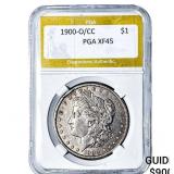 1900-O/CC Morgan Silver Dollar PGA XF45
