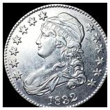 1832 Silver Capped Bust Half Dollar CLOSELY  UNCI
