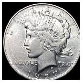 1927-D Silver Peace Dollar CLOSELY  UNCIRCULATED