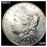 1884-S Morgan Silver Dollar UNCIRCULATED