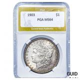1903 Morgan Silver Dollar PGA MS64