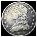 1834 Silver Capped Bust Quarter LIGHTLY  CIRCULAT