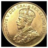 1912 Canada .4838oz Gold 10 Dollars  UNCIRCULATED