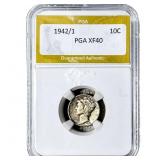 1942/1 Mercury Silver Dime PGA XF40