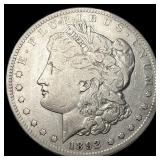 1892-CC Morgan Silver Dollar LIGHTLY  CIRCULATED