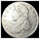 1836 Capped Bust Half Dollar LIGHTLY  CIRCULATED