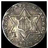 1853 Silver Three-Cent Piece HIGH GRADE
