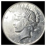 1925-S Silver Peace Dollar CLOSELY  UNCIRCULATED