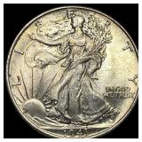 1943 Silver Walking Liberty Half Dollar  UNCIRCUL