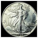 1943-D Silver Walking Liberty Half Dollar  UNCIRC