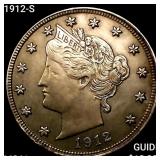 1912-S Liberty Victory Nickel UNCIRCULATED