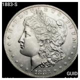 1883-S Morgan Silver Dollar CHOICE BU