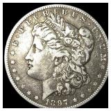 1897-O Silver Morgan Dollar NEARLY  UNCIRCULATED