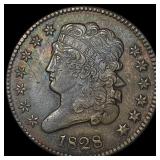 1828 Classic Head Half Cent NEARLY  UNCIRCULATED