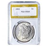 1903 Morgan Silver Dollar PGA MS64