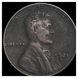 1931-S Lincoln Wheat Cent LIGHTLY CIRCULATED