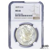 1879-S Morgan Silver Dollar NGC MS66