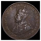 1924 Austrailia Bronze 1/2 Penny
