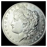 1890-S Silver Morgan Dollar CLOSELY UNCIRCULATED