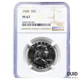 1960 Franklin Half Dollar NGC PF67