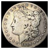 1886-S Silver Morgan Dollar LIGHTLY  CIRCULATED