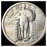 1919-S Silver Standing Liberty Quarter ABOUT UNCIR
