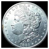 1883-S Silver Morgan Dollar CHOICE AU