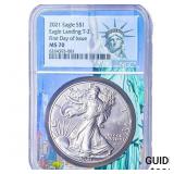 2021 Silver Eagle NGC MS70