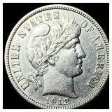 1912-D Silver Barber Dime CLOSELY UNCIRCULATED