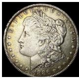 1886-O Silver Morgan Dollar NEARLY UNCIRCULATED