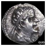 Bactria Eucrstides I c. 170-145 BC Silver Obol