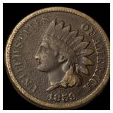 1859 Indian Head Cent NEARLY UNCIRCULATED