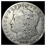 1883-CC Silver Morgan Dollar LIGHTLY  CIRCULATED