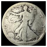 1916-D Walking Liberty Half Dollar NICELY CIRCULAT