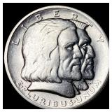 1936 Silver Half Dollar Long Island Tercentenary C