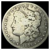 1893-CC Silver Morgan Dollar NICELY CIRCULATED
