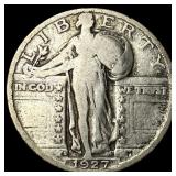 1927-S Silver Standing Liberty Quarter NICELY CIRC