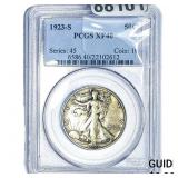 1923-S Walking Liberty Half Dollar PCGS XF40