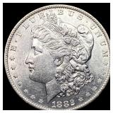 1882 Silver Morgan Dollar CLOSELY UNCIRCULATED