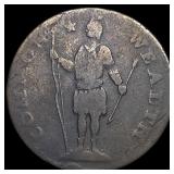 1788 Massachusetts Copper Cent LIGHTLY CIRCULATED