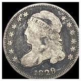 1829 Capped Bust Dime LIGHTLY CIRCULATED