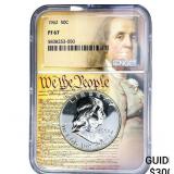 1962 Franklin Half Dollar NGC PF67