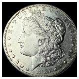 1884-S Silver Morgan Dollar CLOSELY UNCIRCULATED