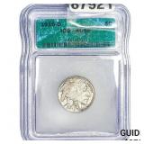 1916-D Buffalo Nickel ICG AU58