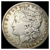 1886-S Silver Morgan Dollar LIGHTLY  CIRCULATED