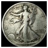 1923-S Silver Walking Liberty Half Dollar LIGHTLY